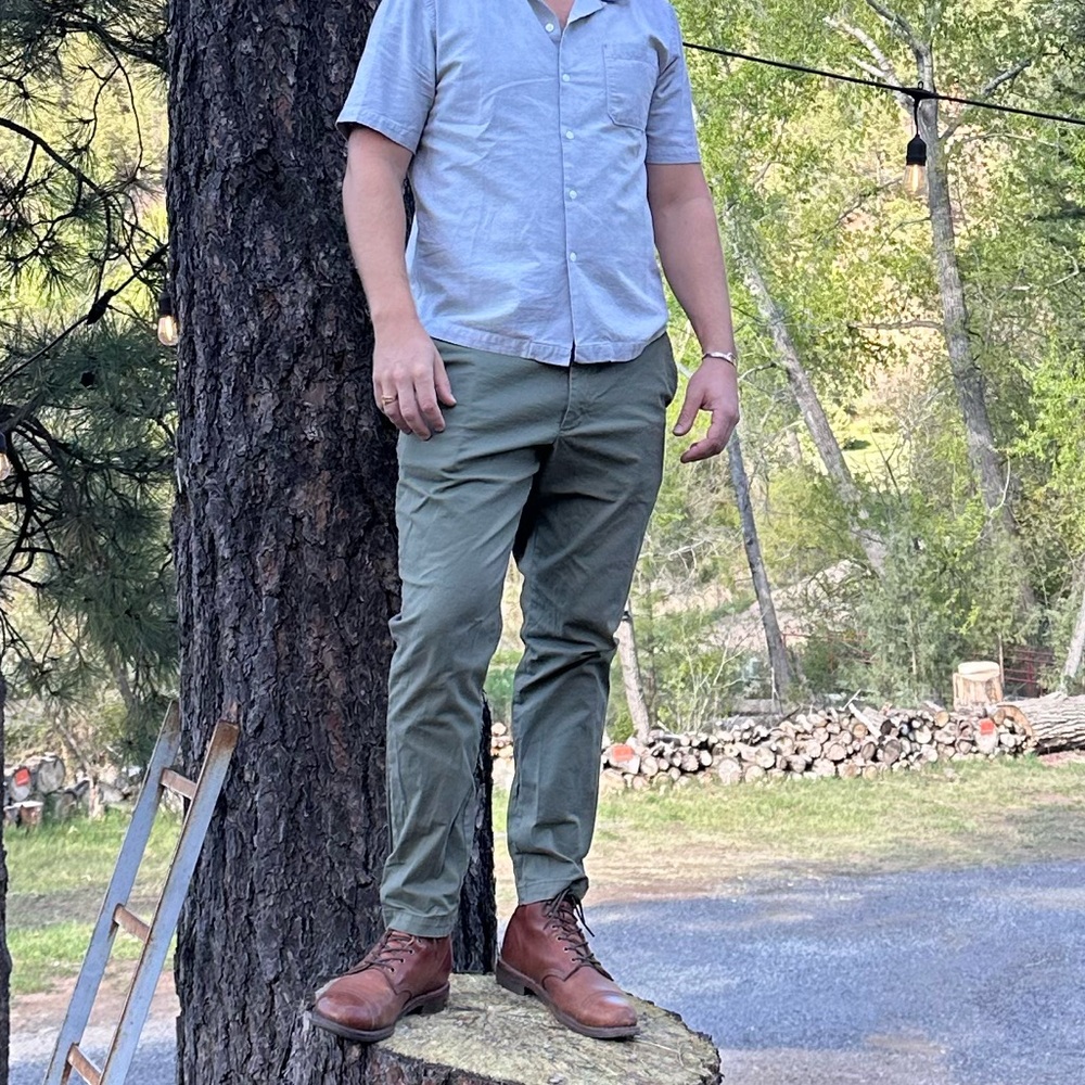 Banana Republic Olive Chino Pants - Men's
